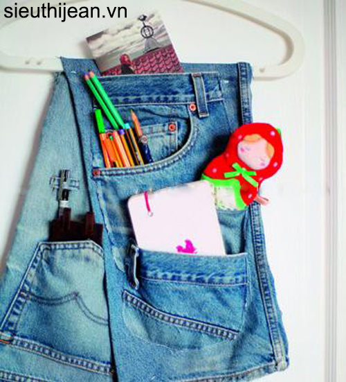 6 ý tưởng tái chế đồ jeans cũ cực hot - 7