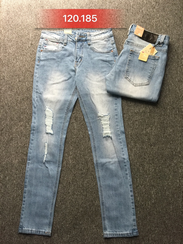 Những mẫu quần jeans nam giá sỉ bán sỉ giá rẻ đẹp tại xưởng may quần jean - 2