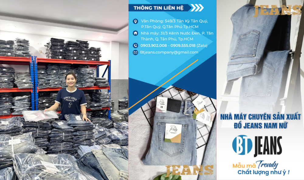 Nơi nhập sỉ quần jean cho shop đại lí - 2