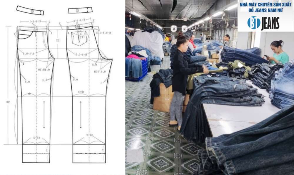 Sản xuất jeans theo yêu cầu - 1