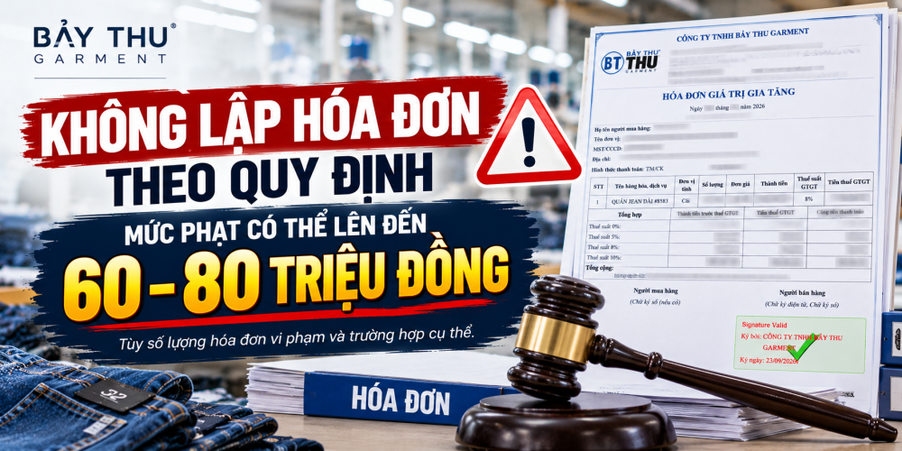 Xưởng may gia công quần jean có hóa đơn vat cho brand - 2