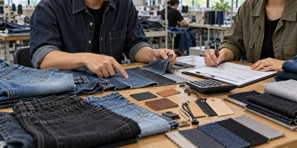 Đặt may gia công jean cho local brand về giá và hóa đơn vat - 1