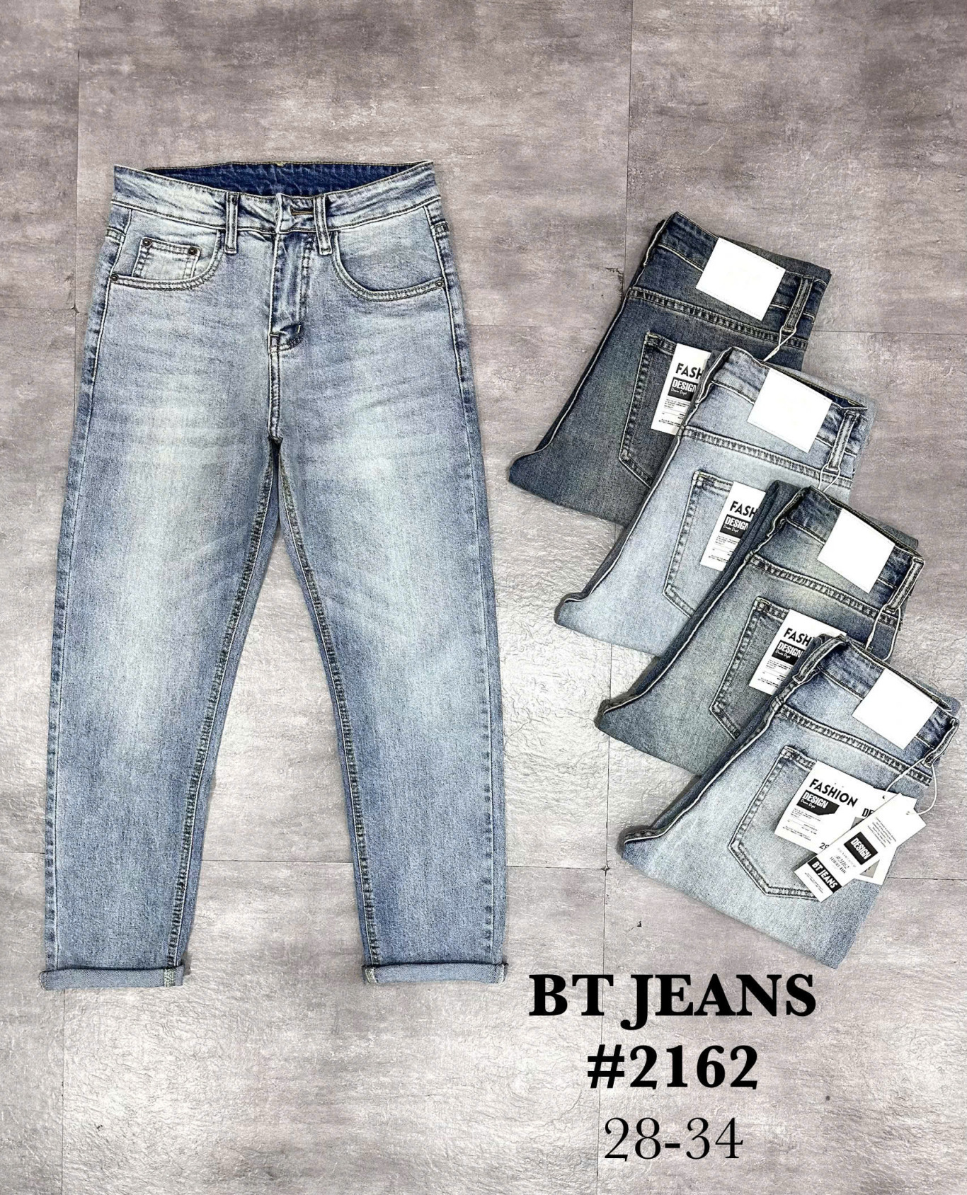 Quần jean nam 2162 tính năng làm mát COOLMAX