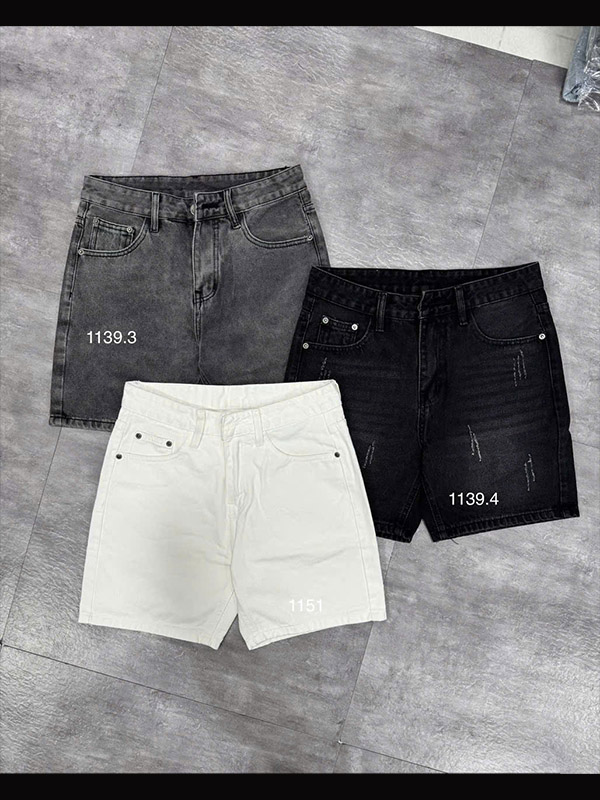 Quần Short Jean Nam sỉ 001