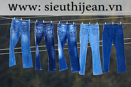 Cách giặt quần jean (quần bò) không ra màu