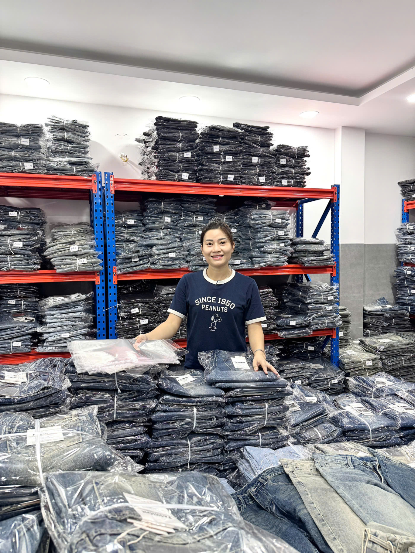 Giá sỉ quần Jean Nam – Nữ chợ an đông, tân bình so với xưởng may